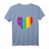 Regenbogen Herz LGBT CSD Gay Pride T-Shirt – Unterstützung, Liebe & Gleichberechtigung feiern