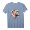 HapPanda Harry Potter Hogwarts Crest Watercolor T-Shirt - Offiziell Lizenzierte Fanartikel für Magie- und Fantasy-Liebhaber