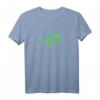 Puls Grün Herzschlag Veganes T-Shirt – Für Bio-Gärtner, Naturschützer & Umweltbewusste, Coole Geschenkidee für Klima- und Naturschutzliebhaber