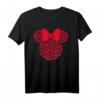 HapPanda Minnie Mouse Icon Filled with Hearts T-Shirt – Official Disney Merchandise für Geburtstag & Valentinstag