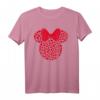 HapPanda Minnie Mouse Icon Filled with Hearts T-Shirt – Official Disney Merchandise für Geburtstag & Valentinstag