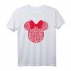 HapPanda Minnie Mouse Icon Filled with Hearts T-Shirt – Official Disney Merchandise für Geburtstag & Valentinstag