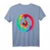 Peace T-Shirt für Jungen und Mädchen mit Friedenssymbol – Perfektes Geburtstagsgeschenk für Freunde, Familie und Hippie-Liebhaber