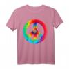 Peace T-Shirt für Jungen und Mädchen mit Friedenssymbol – Perfektes Geburtstagsgeschenk für Freunde, Familie und Hippie-Liebhaber