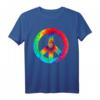 Peace T-Shirt für Jungen und Mädchen mit Friedenssymbol – Perfektes Geburtstagsgeschenk für Freunde, Familie und Hippie-Liebhaber