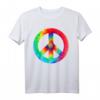 Peace T-Shirt für Jungen und Mädchen mit Friedenssymbol – Perfektes Geburtstagsgeschenk für Freunde, Familie und Hippie-Liebhaber