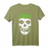 Misfits – Green Skull Logo T-Shirt - Official Band Merchandise für Fans aller Altersgruppen