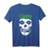 Misfits – Green Skull Logo T-Shirt - Official Band Merchandise für Fans aller Altersgruppen