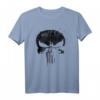 Marvel Punisher Skull T-Shirt mit Schwarz Splatter - Offiziell lizenzierte Marvel Kleidung für Fans