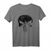 Marvel Punisher Skull T-Shirt mit Schwarz Splatter - Offiziell lizenzierte Marvel Kleidung für Fans