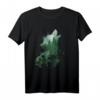 Tiermotiv Silhouette | Wolfsilhouette Wolf T-Shirt für Naturliebhaber – Perfektes Geschenk zum Geburtstag & Weihnachten