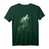 Tiermotiv Silhouette | Wolfsilhouette Wolf T-Shirt für Naturliebhaber – Perfektes Geschenk zum Geburtstag & Weihnachten