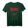 AC/DC Flieg an der Wand T-Shirt - Offizielles Rockband T-Shirt für Fans, klassisch geschnitten, doppelt genähter Saum