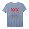 AC/DC Flieg an der Wand T-Shirt - Offizielles Rockband T-Shirt für Fans, klassisch geschnitten, doppelt genähter Saum