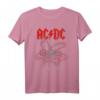 AC/DC Flieg an der Wand T-Shirt - Offizielles Rockband T-Shirt für Fans, klassisch geschnitten, doppelt genähter Saum