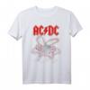 AC/DC Flieg an der Wand T-Shirt - Offizielles Rockband T-Shirt für Fans, klassisch geschnitten, doppelt genähter Saum
