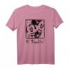 HapPanda Mickey Mouse Minnie Hashtag Smile T-Shirt – Offizielles Disney Merchandise für Disney Fans
