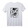 HapPanda Mickey Mouse Minnie Hashtag Smile T-Shirt – Offizielles Disney Merchandise für Disney Fans