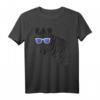 Sonnenbrillen Zebra T-Shirt - Witziges Hipster Tiermuster Shirt für Freizeit und Trend-Mode