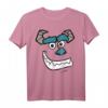 HapPanda Pixar Monsters Inc Sulley Face Costume T-Shirt - Offiziell lizenziertes Disney Pixar Fanshirt Geschenk