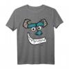 HapPanda Pixar Monsters Inc Sulley Face Costume T-Shirt - Offiziell lizenziertes Disney Pixar Fanshirt Geschenk