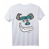 HapPanda Pixar Monsters Inc Sulley Face Costume T-Shirt - Offiziell lizenziertes Disney Pixar Fanshirt Geschenk