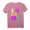 I love 80's - Retro Vintage T-Shirt für 80er & 90er Jahre Fans, perfekt für Motto Partys und als Geschenk