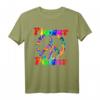 Hippie Kostüm Flower Power Love Peace 60er 70er Retro T-Shirt – Buntes Festival- und Karneval-Kostüm im Vintage Design mit Blumen, Friedenszeichen & Hippie-Motiven