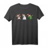 Lustiges Rudolf T-Shirt für Weihnachten – Damen & Herren Geschenke für Ihn, Familie & Partnerlook