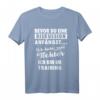 Ich habe zwei Töchter - Vater Geschenk T-Shirt mit lustigem Spruch für Vatertag & Geburtstag