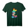 HapPanda Mickey Mouse T-Shirt in Regenbogen-Batikfarben - Offizielles Geburtstagsgeschenk für Männer, Frauen, Jungen & Mädchen