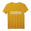 Anstaltsleitung böse Sprüche Beruf Arbeit Fun Herren Damen T-Shirt – Lustiges Witziges Shirt für Kollegen, Chef & Familien mit Humor