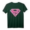 UCL DC Supergirl Logo Classic 01 Rosa T-Shirt – Lizenziertes Fan-Shirt für Damen, langlebiger Digitaldruck