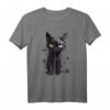 Miau Katze Lustig Geschenk - Lustiges Katzenmotiv T-Shirt für Männer und Frauen, originelles Tiergeschenk