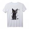 Miau Katze Lustig Geschenk - Lustiges Katzenmotiv T-Shirt für Männer und Frauen, originelles Tiergeschenk