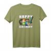 HapPanda T-Shirt für Männer und Frauen - Alex & Steve Happy Birthday Shirt, perfekt für Geburtstagsparty und Geschenk
