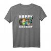 HapPanda T-Shirt für Männer und Frauen - Alex & Steve Happy Birthday Shirt, perfekt für Geburtstagsparty und Geschenk
