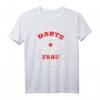 Meine Frau ist der Treffer meines Lebens Dart T-Shirt – Lustiges Dart Design für Dartspieler, Dartfans & Dartliebhaber, ideales Geschenk für Turniere und Fans