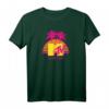 HapPanda Spring Break Palme-Logo T-Shirt - Nostalgisches Strand-Party Outfit für Feier und Urlaub