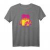 HapPanda Spring Break Palme-Logo T-Shirt - Nostalgisches Strand-Party Outfit für Feier und Urlaub