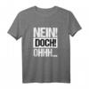 HapPanda T-Shirt – Klassisch geschnittenes Geburtstagsshirt mit doppeltem Saum für den runden Geburtstag