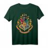 HapPanda Harry Potter Hogwarts Crest Gold T-Shirt - Lizenziertes Warner Bros Merchandise für Fans