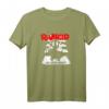 HapPanda T-Shirt - Offizielles Merchandise - And Out Come The Wolves Geschenk für Männer, klassisch geschnitten, hochwertig