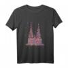 Kölner Dom Fasching Konfetti T-Shirt für Karneval & Fasching – Regionales Kostüm im Design mit Skyline & Dialekt, schwarz, M