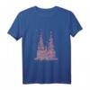Kölner Dom Fasching Konfetti T-Shirt für Karneval & Fasching – Regionales Kostüm im Design mit Skyline & Dialekt, schwarz, M