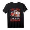 Coole Jungs gehen zur Feuerwehr T-Shirt - Lustiges Geschenk für kleine Nachwuchs-Feuerwehrmänner zum Geburtstag & Weihnachten