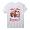 Coole Jungs gehen zur Feuerwehr T-Shirt - Lustiges Geschenk für kleine Nachwuchs-Feuerwehrmänner zum Geburtstag & Weihnachten