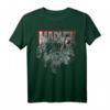 Marvel Avengers Gruppe Angriff T-Shirt - Klassische Comic Grafik, Offiziell Lizenzierte Marvel Superhelden Kleidung für Fans