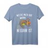 Lustiges Faultier Silvester T-Shirt mit 'Wecke mich auf, wenn Neujahr ist' - Perfekt für Silvesterpartys & Neujahrsfeierlichkeiten