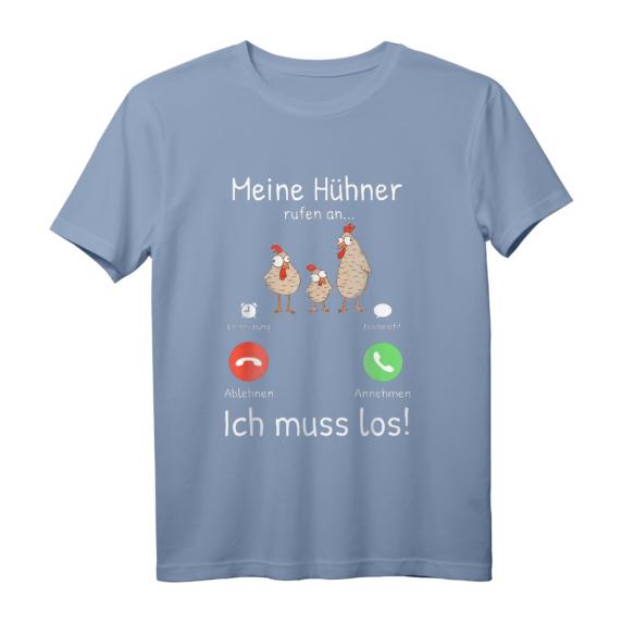 Meine Hühner rufen an Bauer Landwirt Landwirtin T-Shirt - Lustiges Hühner Motiv für Landwirte & Hühnerzüchter Meine Hühner rufen an Bauer Landwirt Landwirtin T-Shirt - Lustiges Hühner Motiv für Landwirte & Hühnerzüchter